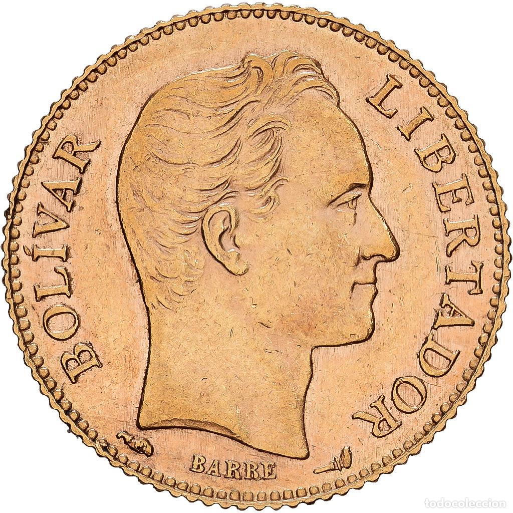 Monedas antiguas de Am&eacute;rica: [#1117956] Venezuela, Gr 6.4516, 20 Bolivares, 1912, Oro, MBC+, KM:32