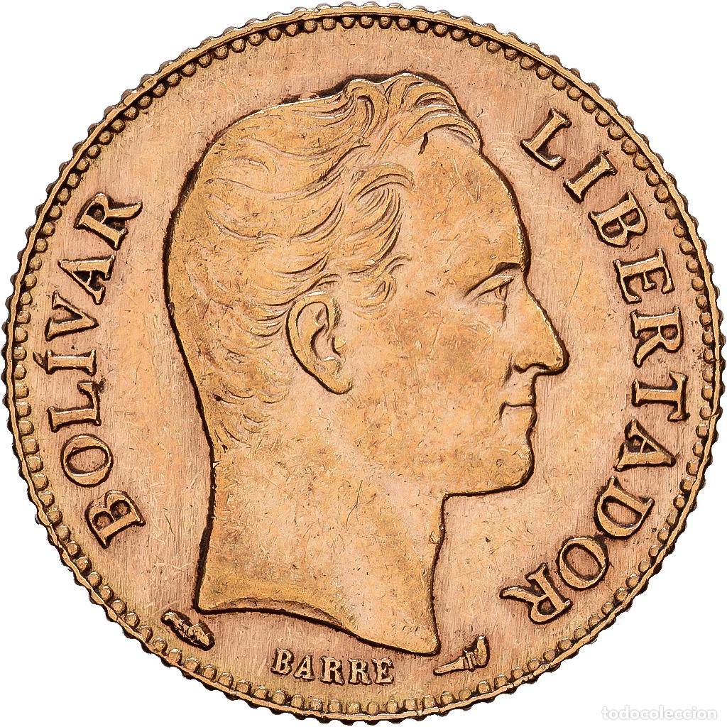 Monedas antiguas de Am&eacute;rica: [#1117958] Venezuela, Gr 6.4516, 20 Bolivares, 1912, Oro, MBC, KM:32