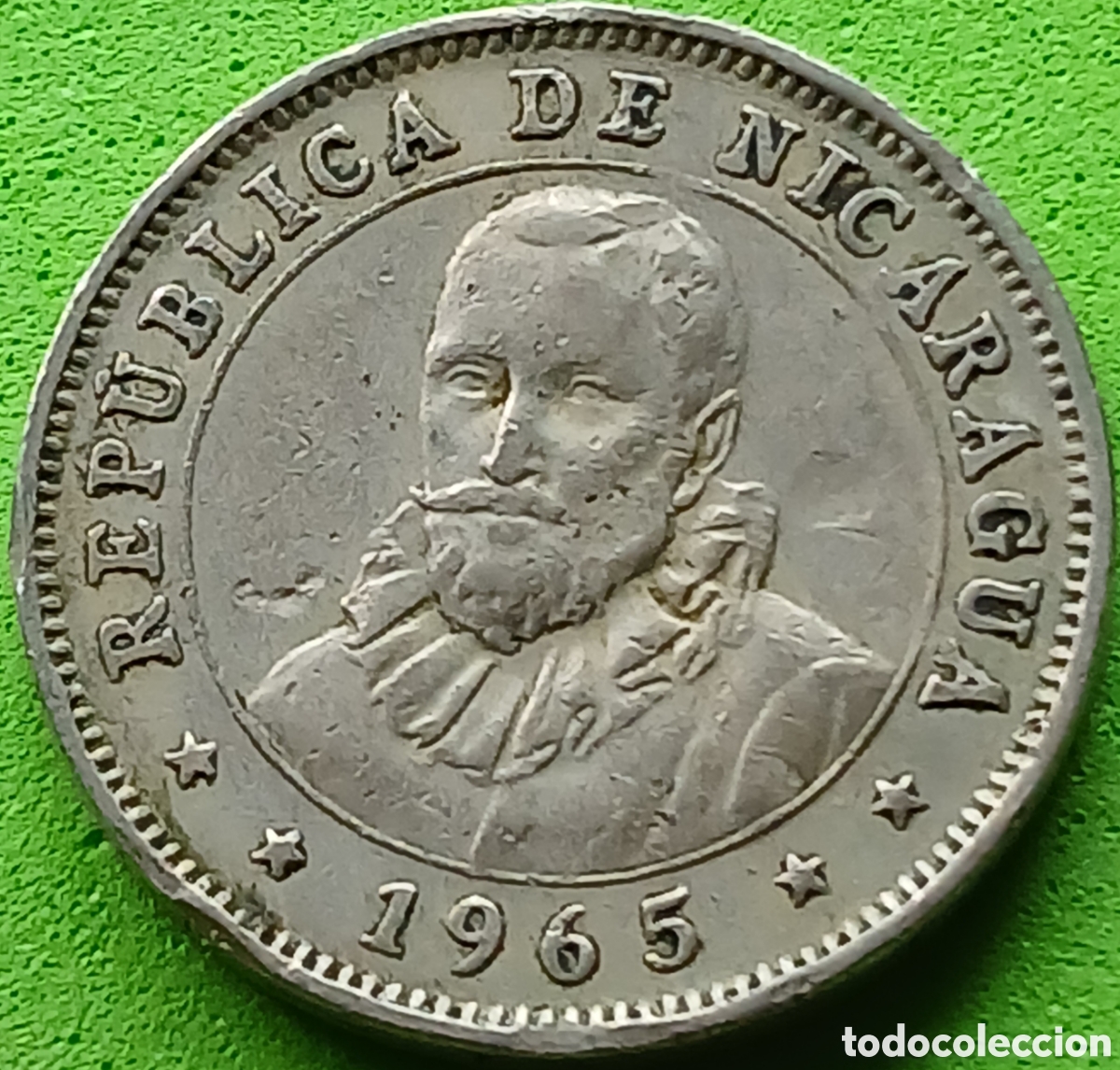 Monedas antiguas de Am&eacute;rica: Nicaragua 10 centavos 1965 km#17.2
