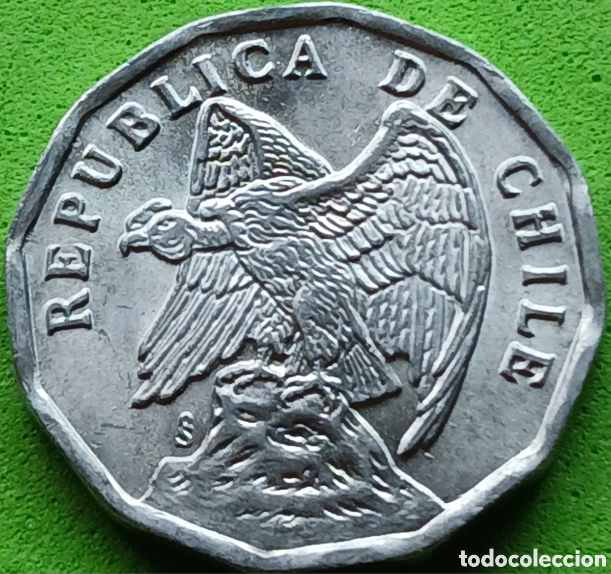 Monedas antiguas de Am&eacute;rica: Chile 5 centavos 1976 km#204a