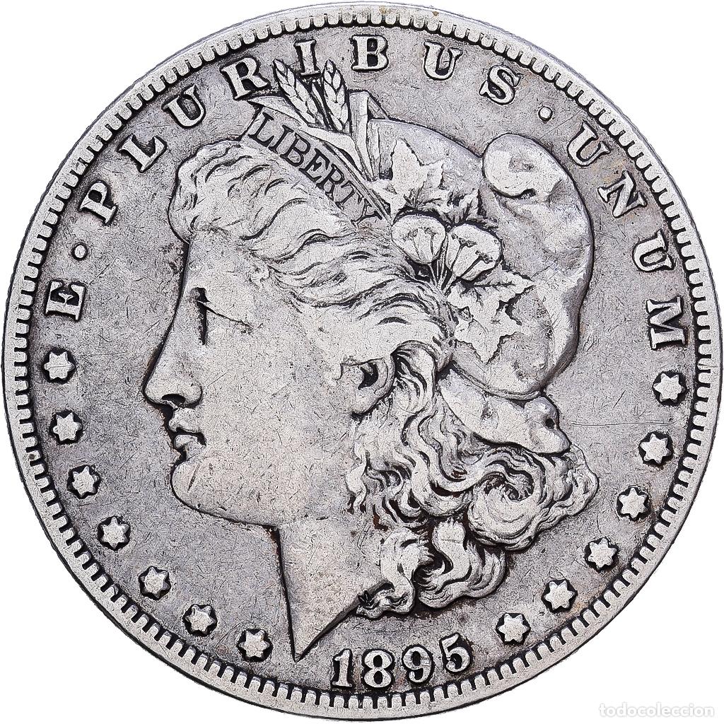 Monedas antiguas de Am&eacute;rica: [#1118080] United States, Morgan Dollar, 1895, New Orleans, EF(40-45), KM:110