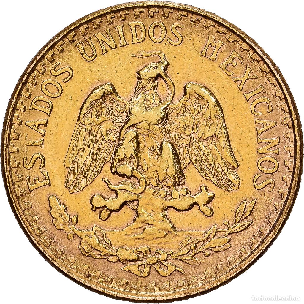 Monedas antiguas de Am&eacute;rica: [#1118068] M&eacute;xico, 2 Pesos, 1945, Mexico City, Oro, EBC, KM:461