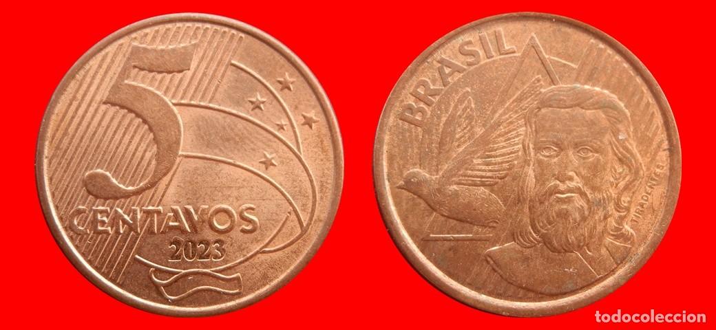Monedas antiguas de Am&eacute;rica: 5 CENTAVOS 2023 BRASIL-153862