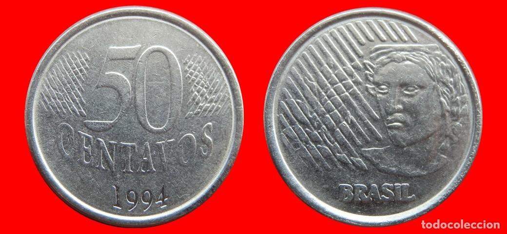 Monedas antiguas de Am&eacute;rica: 50 CENTAVOS 1994 BRASIL-153873