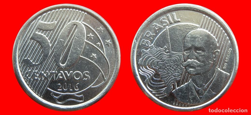 Monedas antiguas de Am&eacute;rica: 50 CENTAVOS 2016 BRASIL-153876