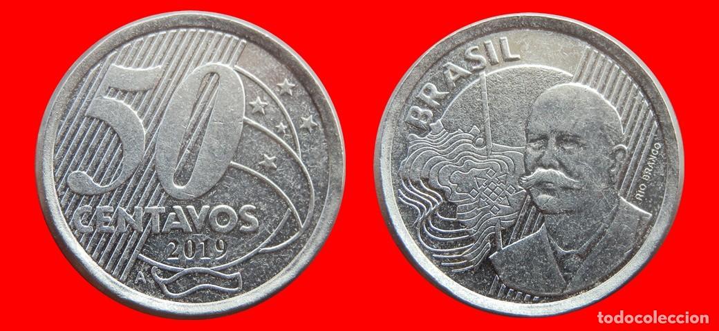 Monedas antiguas de Am&eacute;rica: 50 CENTAVOS 2019 BRASIL-153877