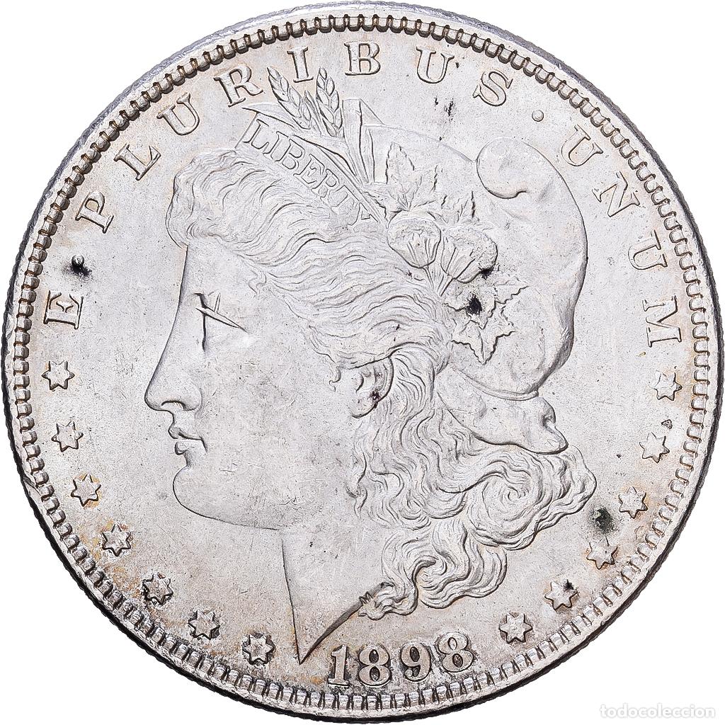 Monedas antiguas de Am&eacute;rica: [#1117982] Estados Unidos, Dollar, Morgan Dollar, 1898, U.S. Mint, Plata, MBC+, KM:110