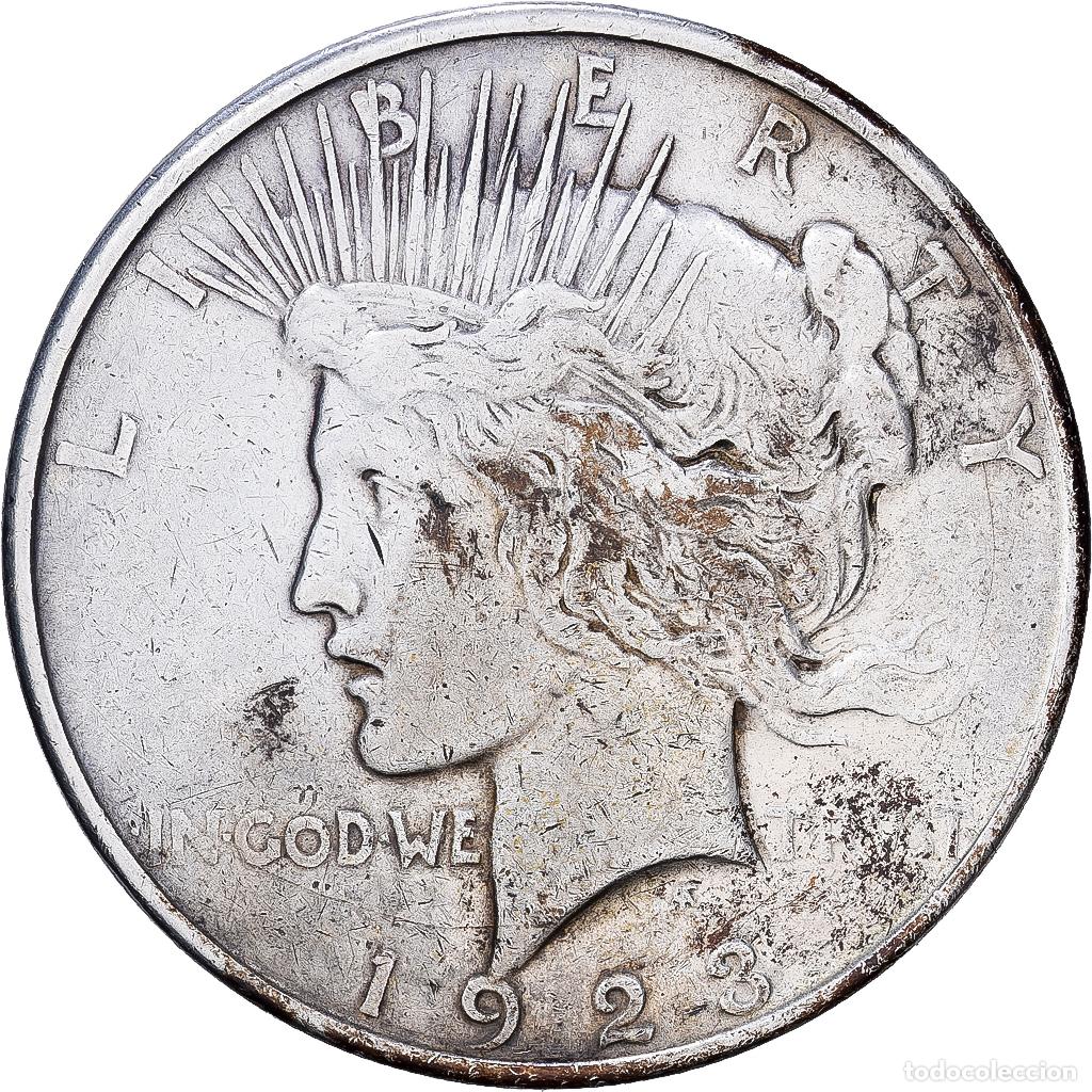 Monedas antiguas de Am&eacute;rica: [#1117985] Moneda, Estados Unidos, Peace Dollar, 1923, Denver, MBC, Plata, KM:150