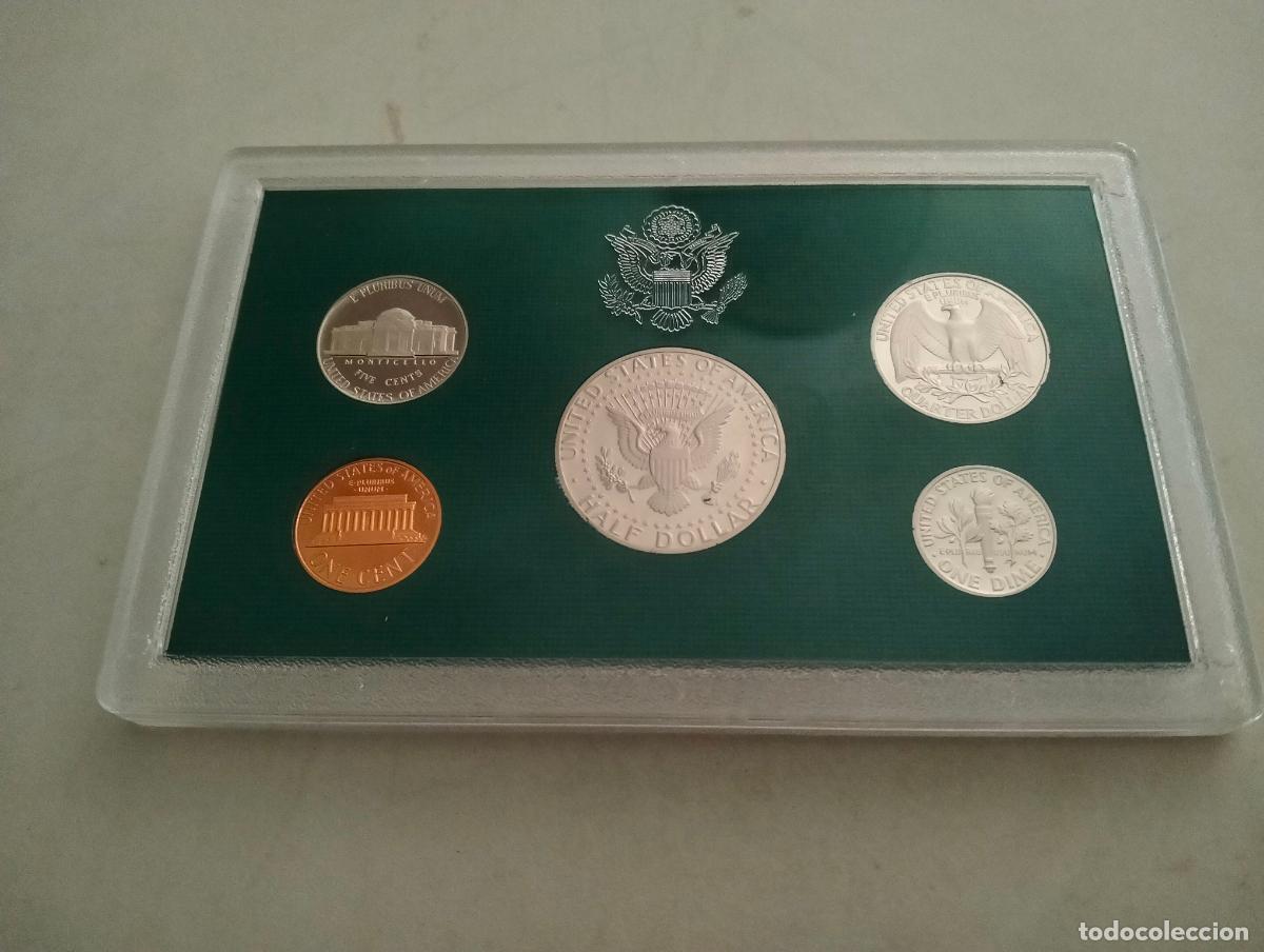 Monedas antiguas de Am&eacute;rica: JUEGO MONEDAS PRUEBA OFICIAL, UNITED STATES MINT PROOF SET-1995, CERTIFICADO AUTENTICIDAD