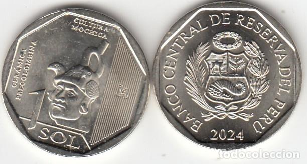 Monedas antiguas de Am&eacute;rica: CR4790 MONEDA PERU 1 SOL 2024 SIN CIRCULAR