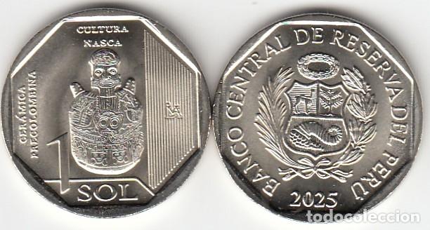 Monedas antiguas de Am&eacute;rica: CR4792 MONEDA PERU 1 SOL 2025 SIN CIRCULAR