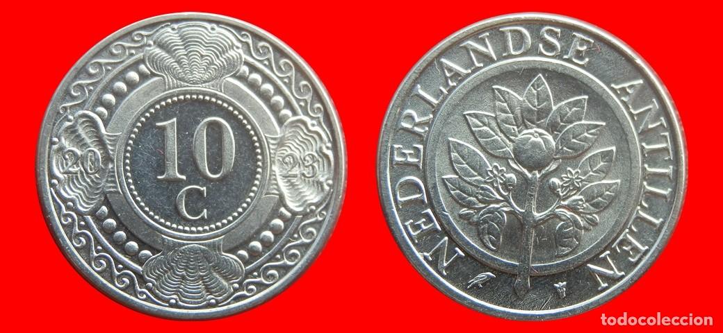 Monedas antiguas de Am&eacute;rica: 10 CENTIMOS CENTAVOS CENTS 2023 ANTILLAS HOLANDESAS CARIBE-153895