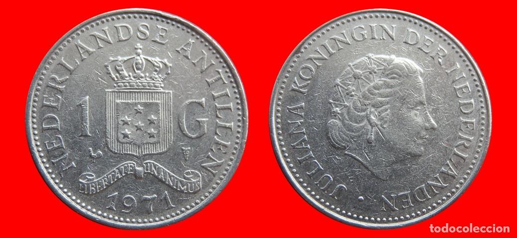 Monedas antiguas de Am&eacute;rica: 1 GULDEN 1971 ANTILLAS HOLANDESAS CARIBE-153896
