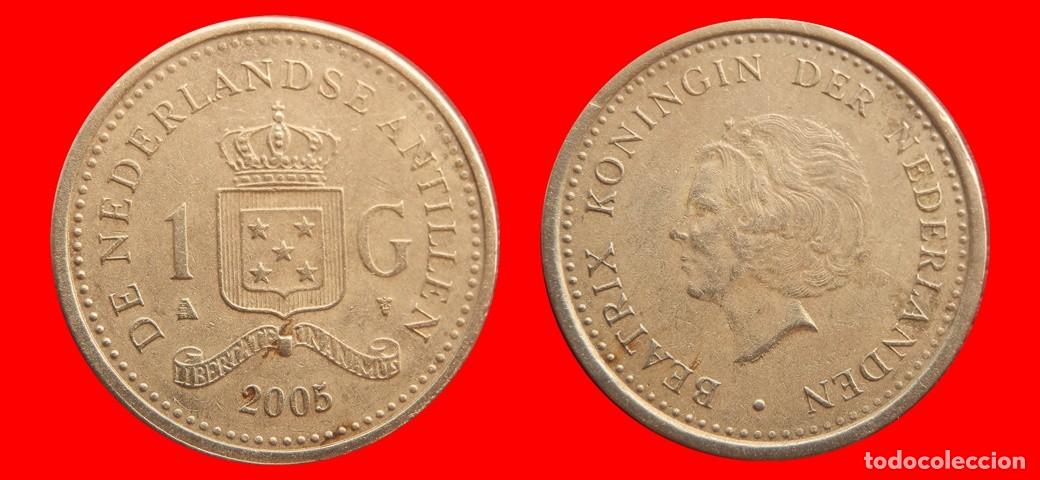 Monedas antiguas de Am&eacute;rica: 1 GULDEN 2005 ANTILLAS HOLANDESAS CARIBE-153897