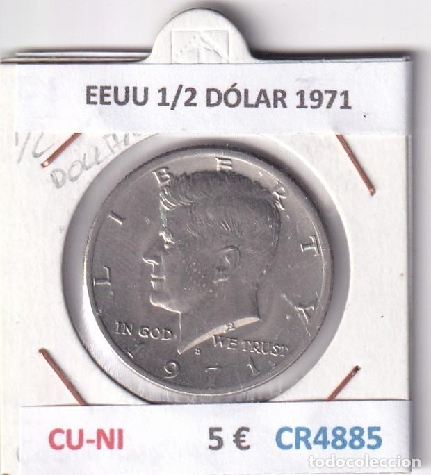 Monedas antiguas de Am&eacute;rica: CR4885 MONEDA EEUU 1/2 D&Oacute;LAR 1971 CU-NI