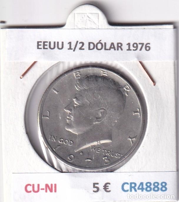 Monedas antiguas de Am&eacute;rica: CR4888 MONEDA EEUU 1/2 D&Oacute;LAR 1976 CU-NI