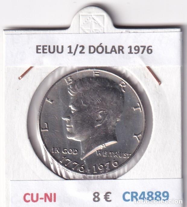 Monedas antiguas de Am&eacute;rica: CR4889 MONEDA EEUU 1/2 D&Oacute;LAR 1976 CU-NI