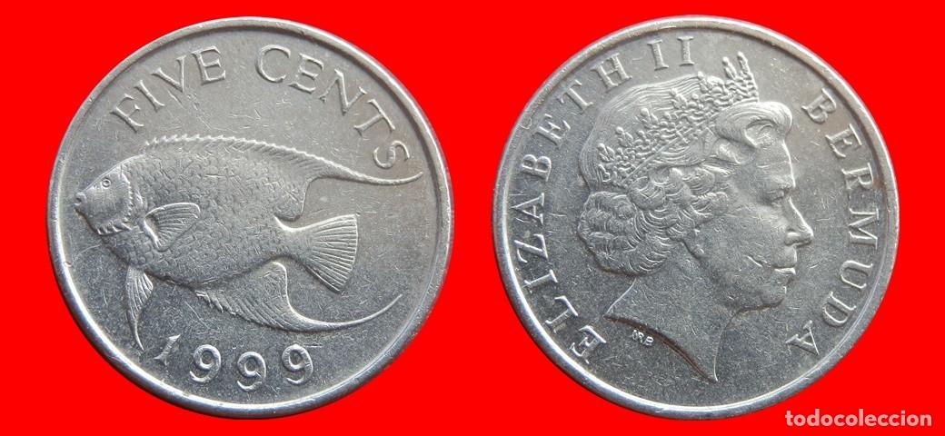 Monedas antiguas de Am&eacute;rica: 5 CENTAVOS 1999 BERMUDA-153899