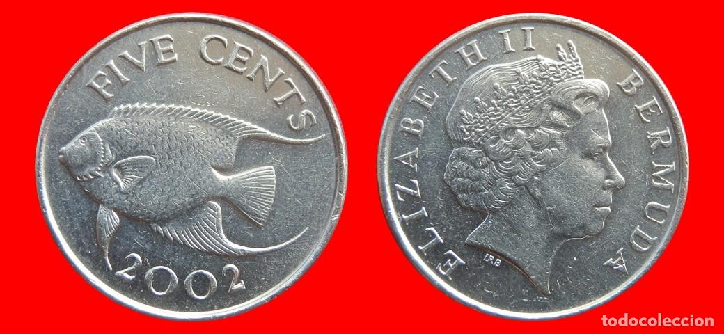 Monedas antiguas de Am&eacute;rica: 5 CENTAVOS 2002 BERMUDA-153900