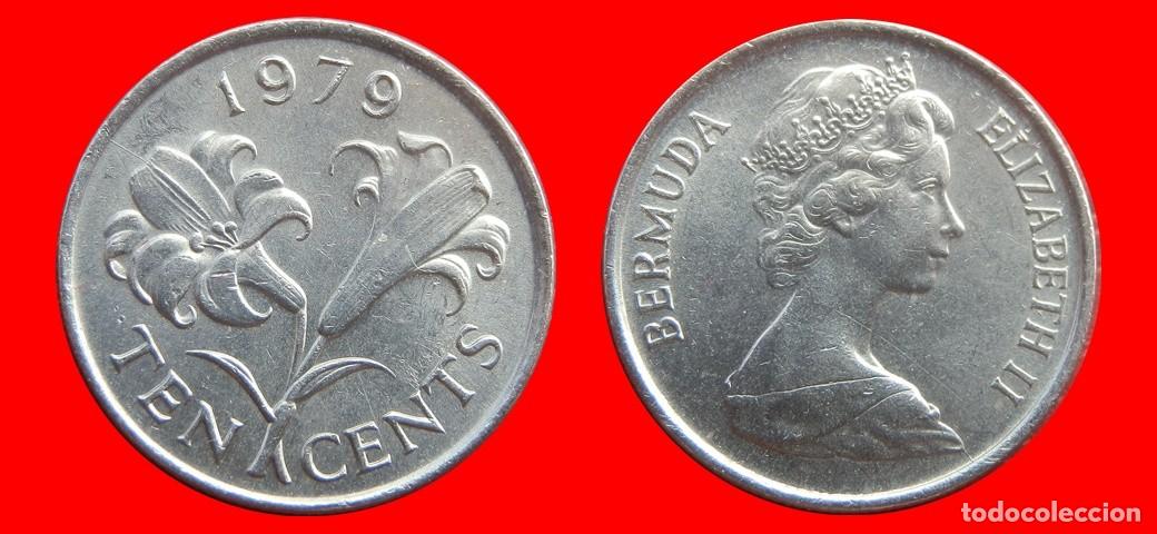 Monedas antiguas de Am&eacute;rica: 10 CENTAVOS 1979 BERMUDA-153902