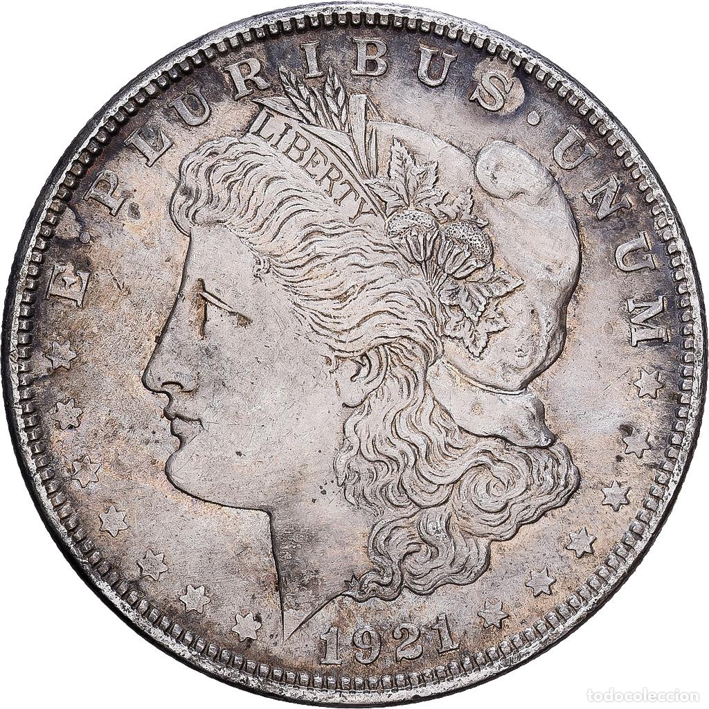 Monedas antiguas de Am&eacute;rica: [#1118003] Estados Unidos, Dollar, Morgan, 1921, Philadelphia, Plata, BC+, KM:110