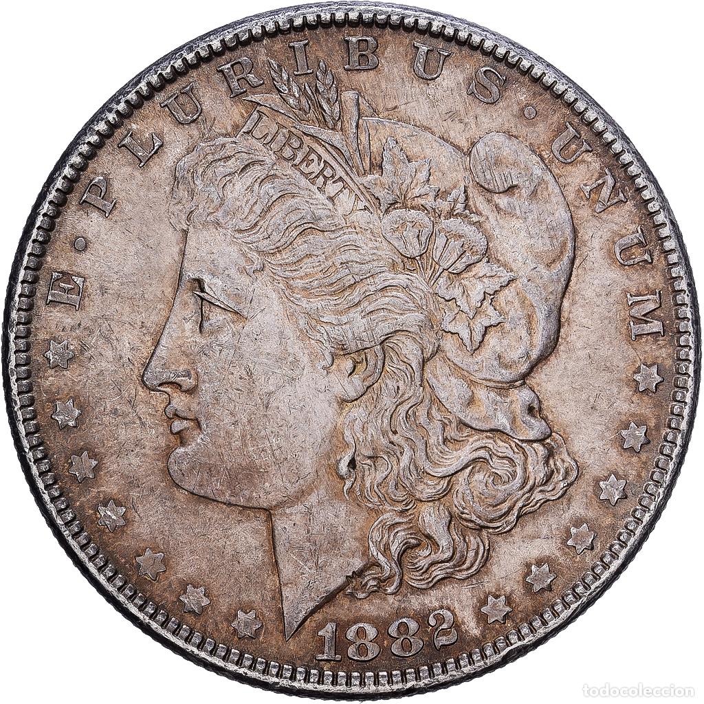 Monedas antiguas de Am&eacute;rica: [#1118025] Estados Unidos, Dollar, Morgan Dollar, 1882, Philadelphia, Plata, MBC, KM:110