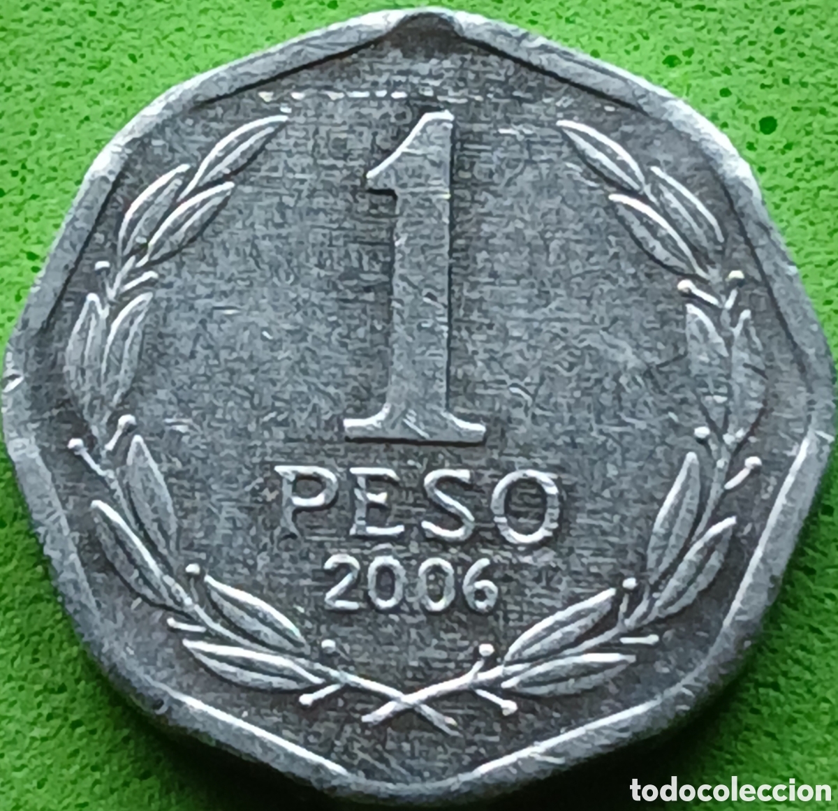 Monedas antiguas de Am&eacute;rica: Chile 1 peso 2006 km#231