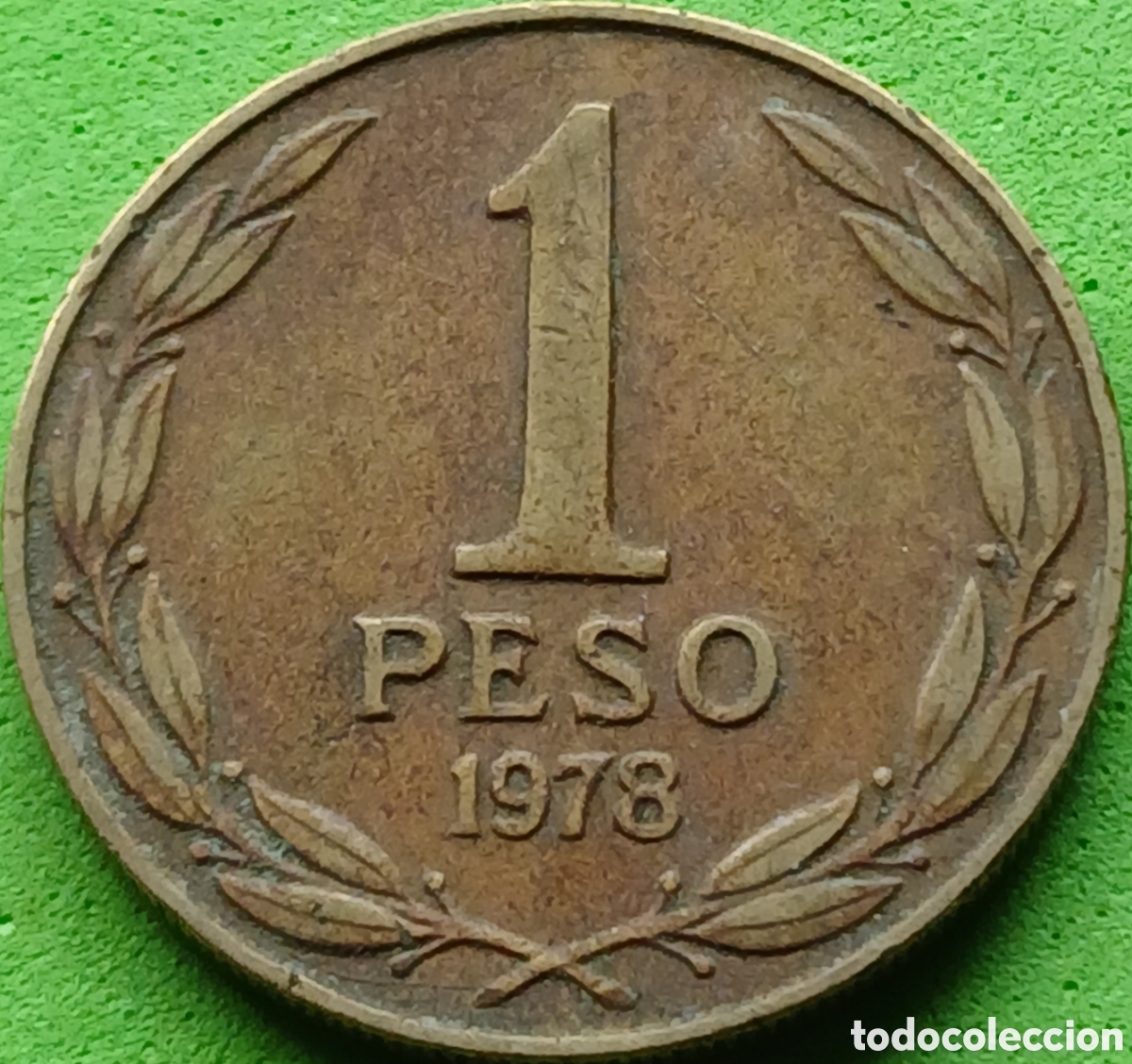 Monedas antiguas de Am&eacute;rica: Chile 1 peso 1978 km#208a