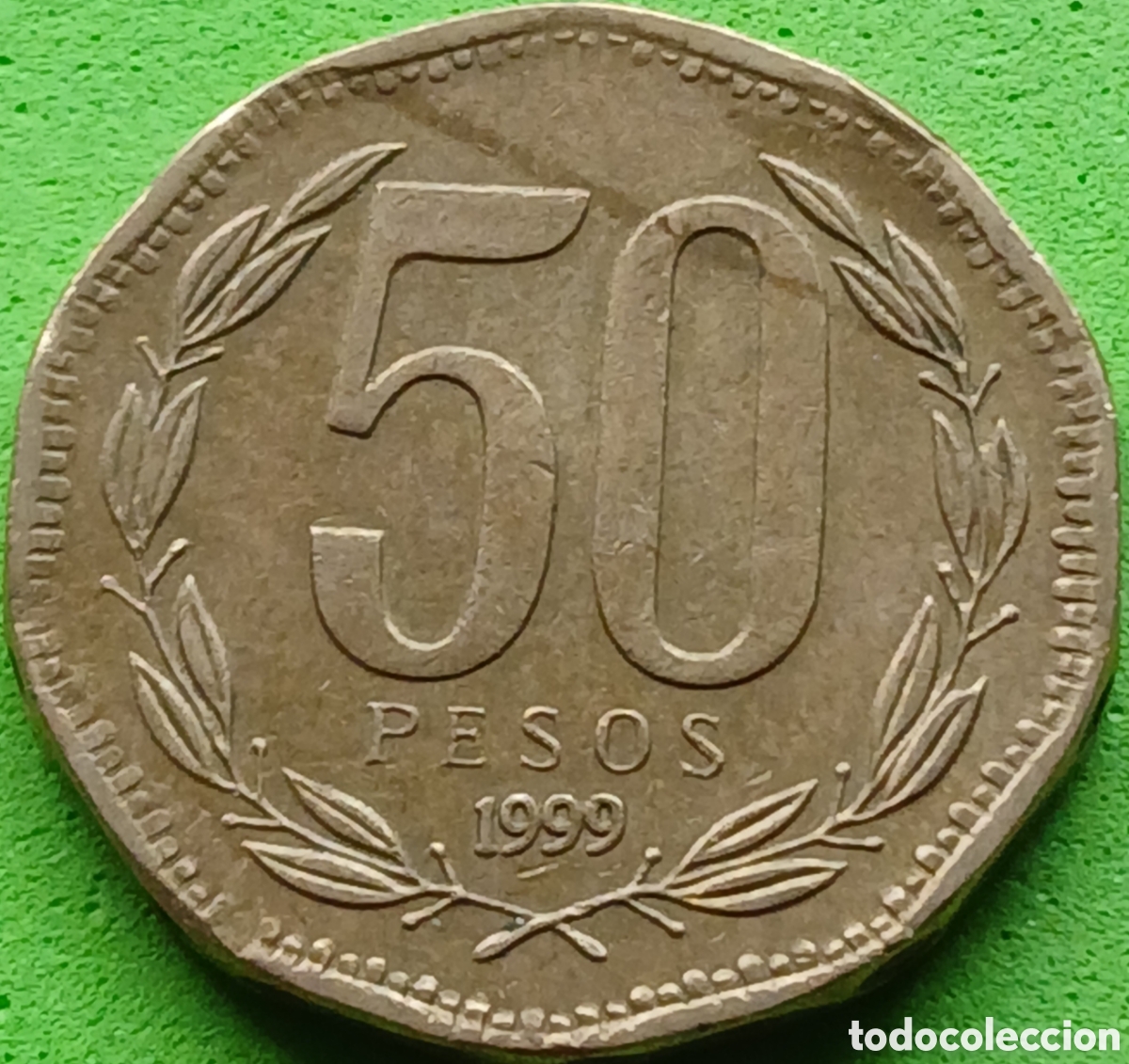 Monedas antiguas de Am&eacute;rica: Chile 50 pesos 1999 km#219
