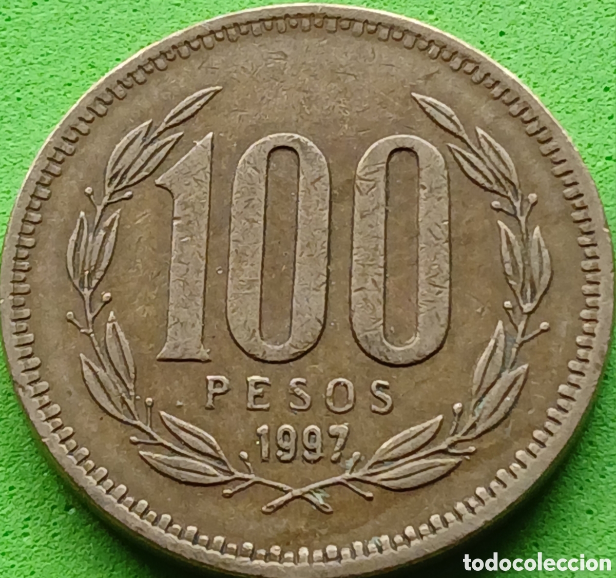Monedas antiguas de Am&eacute;rica: Chile 100 pesos 1997 km#226