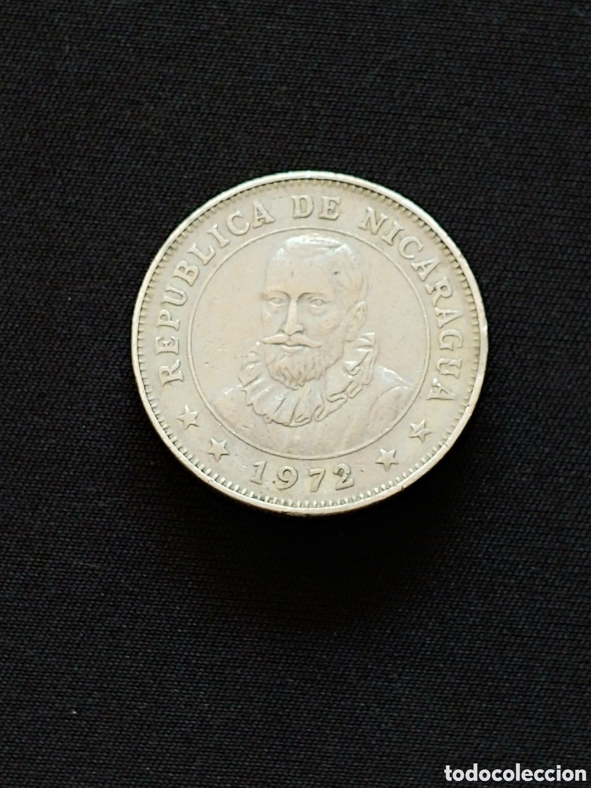 Monedas antiguas de Am&eacute;rica: Nicaragua, 1 Cordoba 1972, CuNi