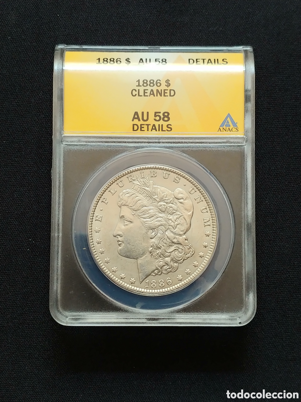 Monedas antiguas de Am&eacute;rica: Estados Unidos, One Dollar &rdquo;Morgan&rdquo; 1886, Ag .900 mls.