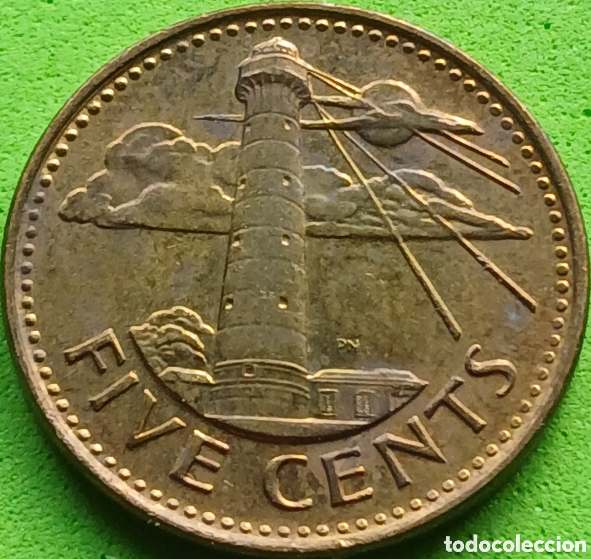 Monedas antiguas de Am&eacute;rica: Barbados 5 cents 2014 km#11a