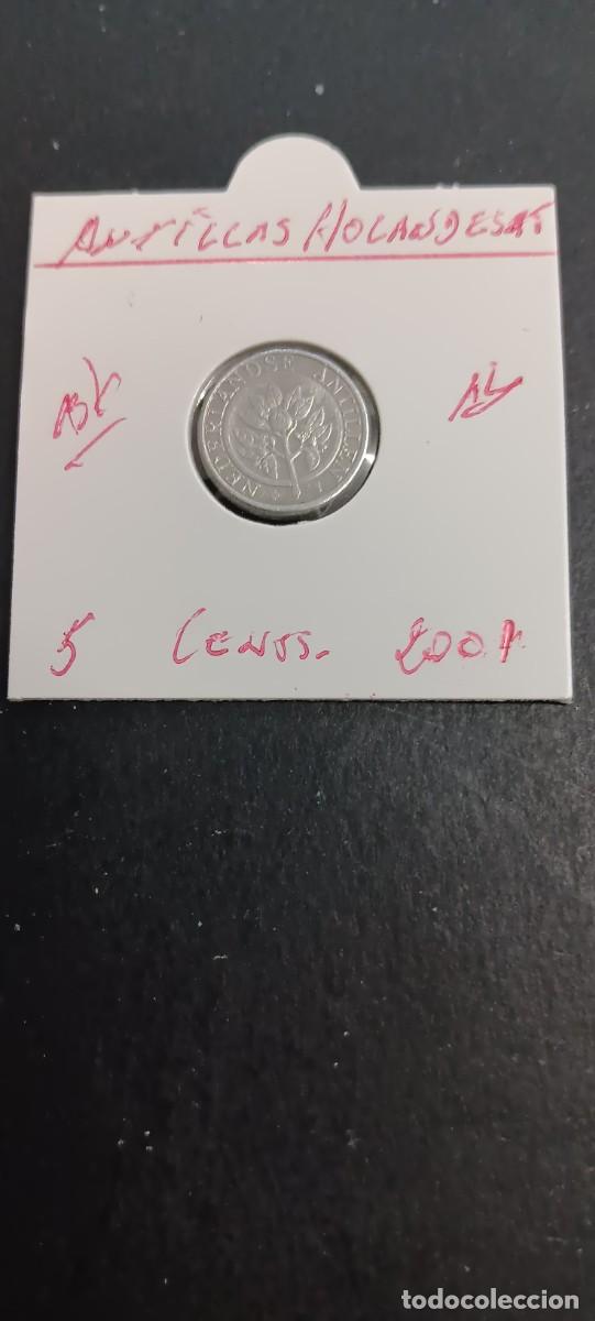 Monedas antiguas de Am&eacute;rica: ANTILLAS HOLANDESAS 5 CENTIMOS 2001 BC KM=33 (ALUMINIO)