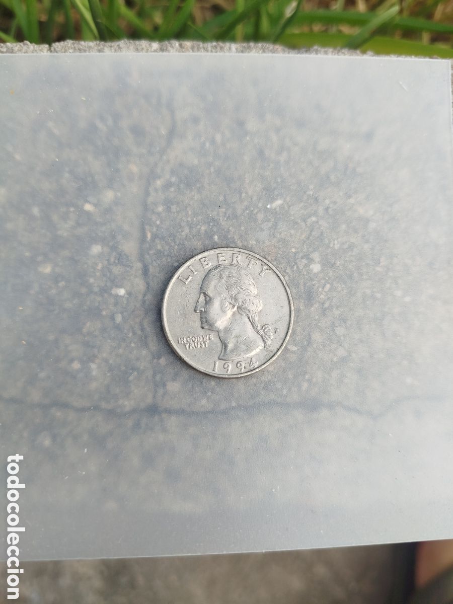 Monedas antiguas de Am&eacute;rica: Moneda cuarto de d&oacute;lar Estados Unidos