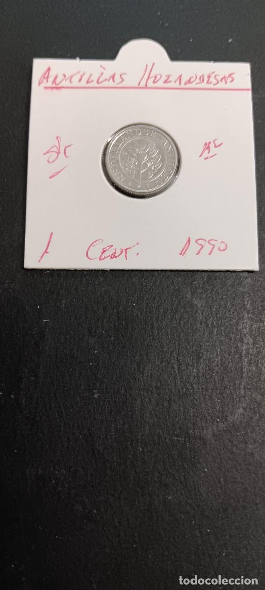 Monedas antiguas de Am&eacute;rica: ANTILLAS HOLANDESAS 1 CENTIMO 1990 S/C KM=32 (ALUMINIO)