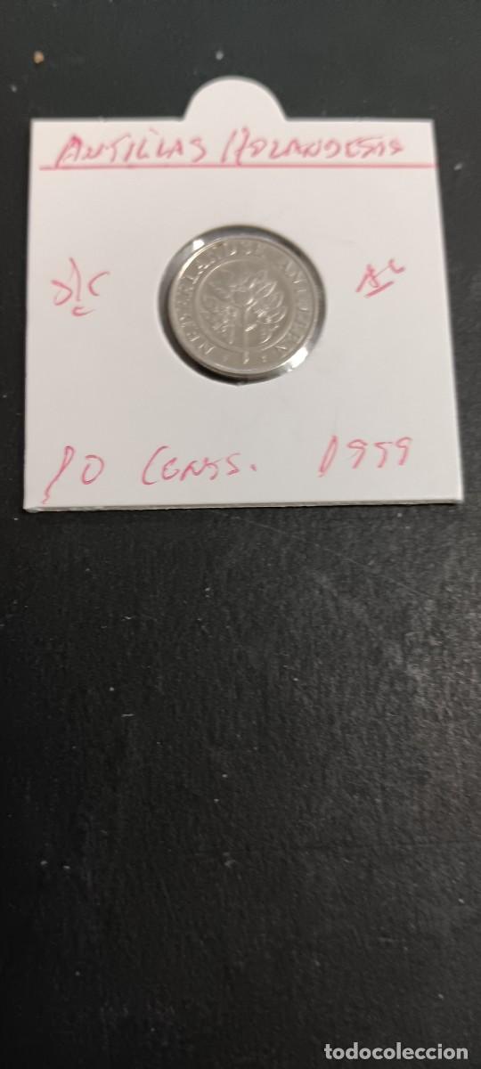 Monedas antiguas de Am&eacute;rica: ANTILLAS HOLANDESAS 10 CENTIMOS 1999 S/C KM=34 (NIQUEL-ACERO)