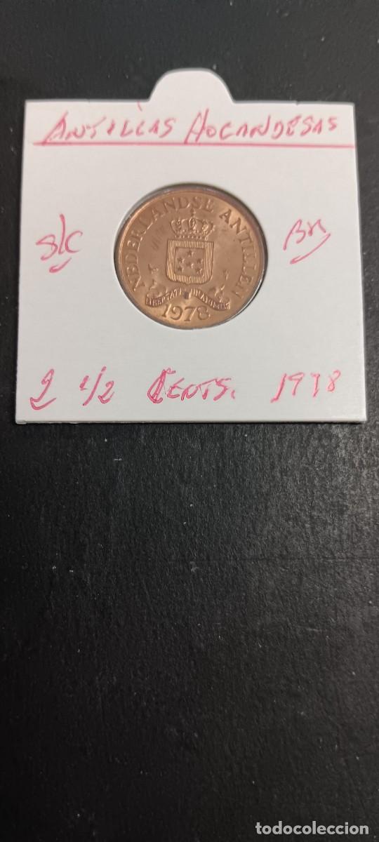 Monedas antiguas de Am&eacute;rica: ANTILLAS HOLANDESAS 2 1/2 CENTIMOS 1978 S/C KM=9 (BRONCE)