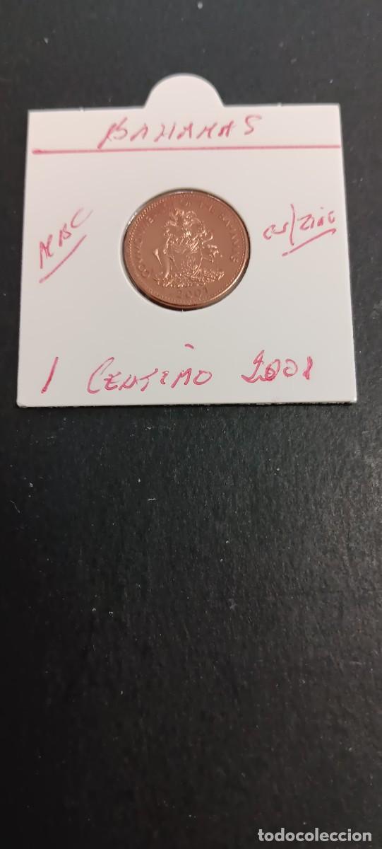 Monedas antiguas de Am&eacute;rica: BAHAMAS 1 CENTIMO 2001 MBC KM=59a (COBRE-ZINC)