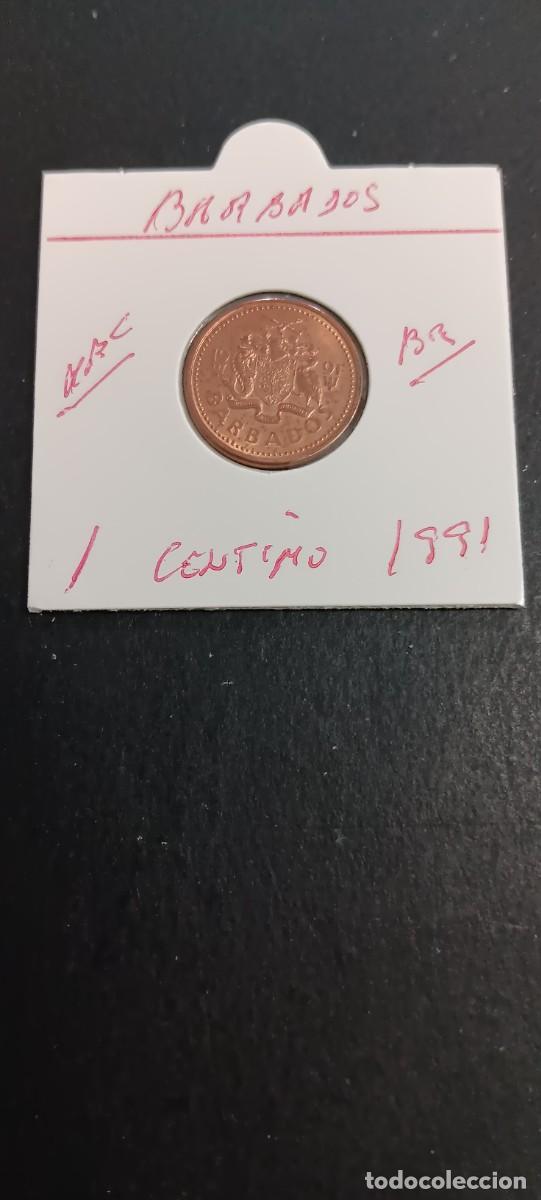 Monedas antiguas de Am&eacute;rica: BARBADOS 1 CENTIMO 1991 MBC KM=10 (BONCE)