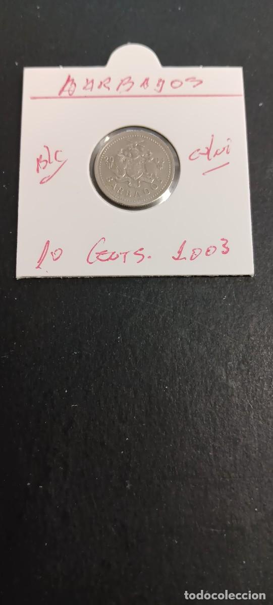 Monedas antiguas de Am&eacute;rica: BARBADOS 10 CENTIMOS 2003 BC KM=12 (CUPRONIQUEL)