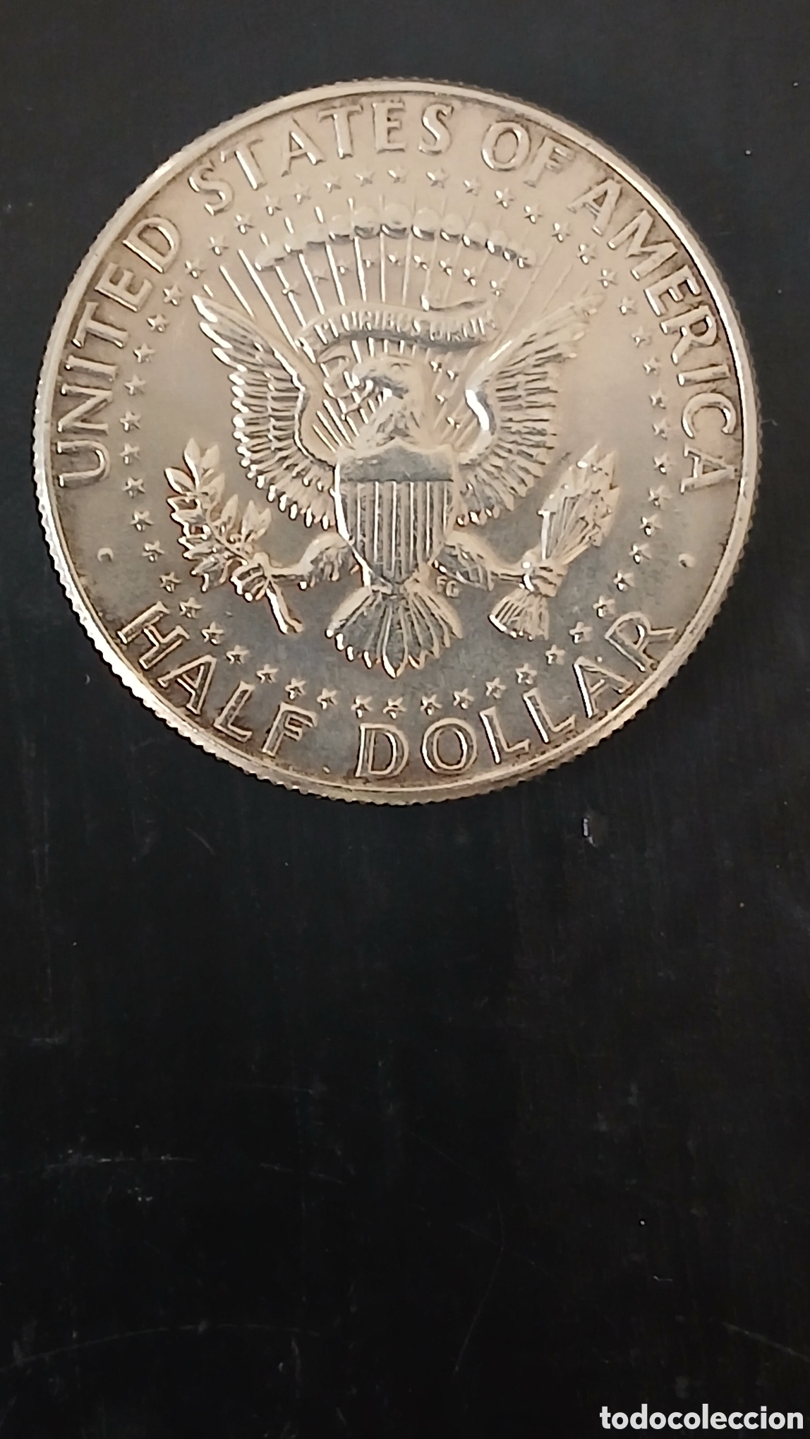 Monedas antiguas de Am&eacute;rica: Half Dollar Kennedy 1964. plata 90%