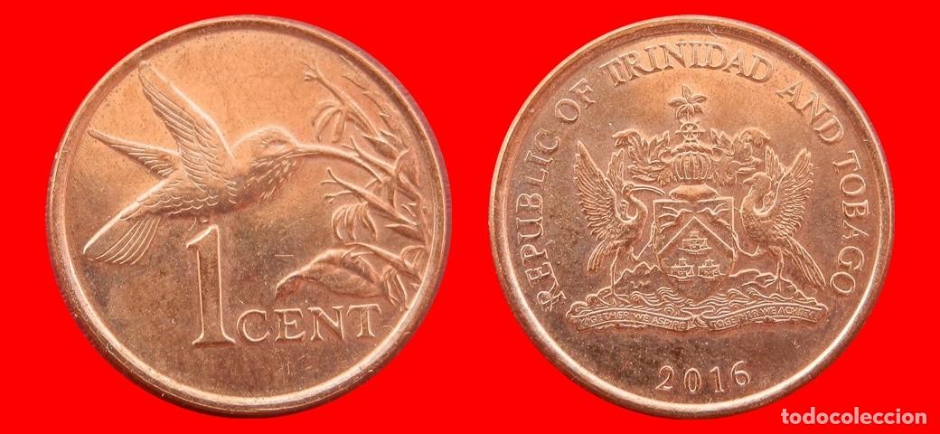 Monedas antiguas de Am&eacute;rica: 1 CENTAVO 2016 SIN CIRCULAR TRINIDAD Y TOBAGO-9377SC