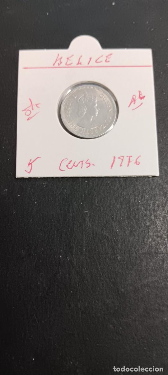 Monedas antiguas de Am&eacute;rica: BELICE 5 CENTIMOS 1976 S/C KM=34 (ALUMINIO)