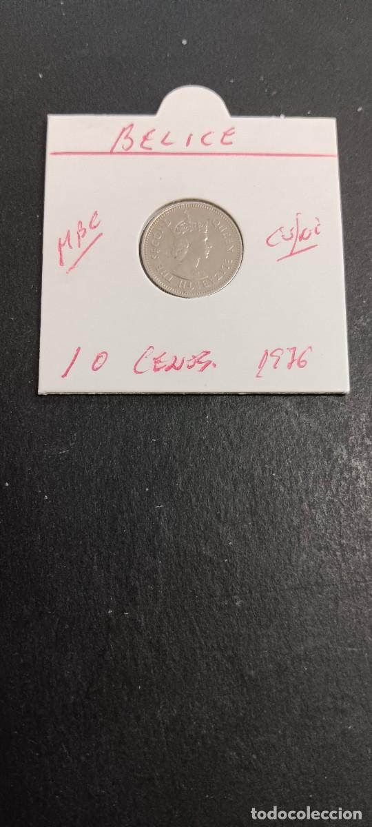 Monedas antiguas de Am&eacute;rica: BELICE 10 CENTIMOS 1976 MBC KM=35 (CUPRONIQUEL)