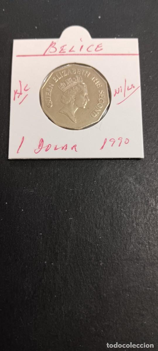 Monedas antiguas de Am&eacute;rica: BELIZE 1 DOLAR 1990 BC KM=99 (NIQUEL-LAT&Oacute;N)