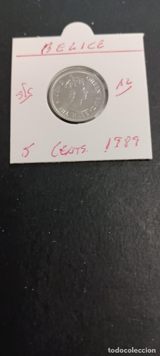 Monedas antiguas de Am&eacute;rica: BELIZE 5 CENTIMOS 1989 S/C KM=34a (ALUMINIO)