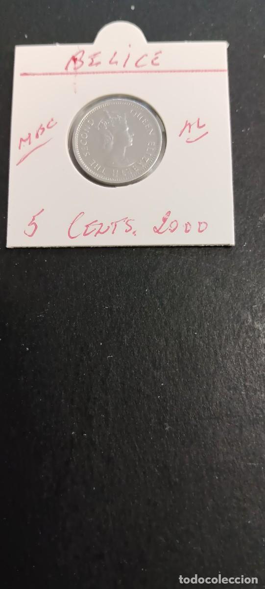 Monedas antiguas de Am&eacute;rica: BELIZE 5 CENTIMOS 2000 MBC KM=34a (ALUMINIO)