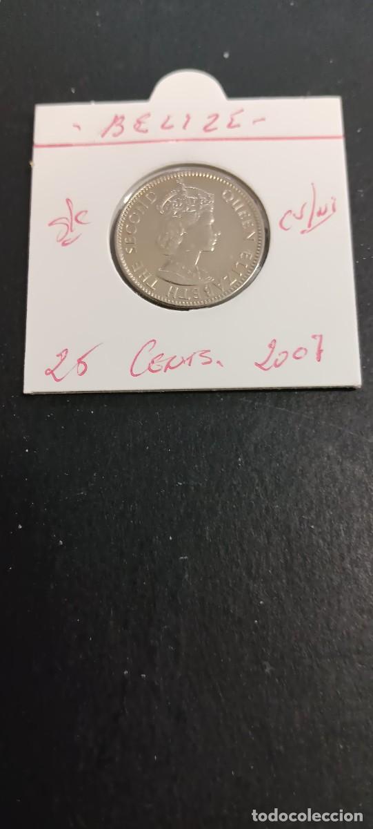 Monedas antiguas de Am&eacute;rica: BELIZE 25 CENTIMOS 2007 S/C KM=36 (CUPRONIQUEL)
