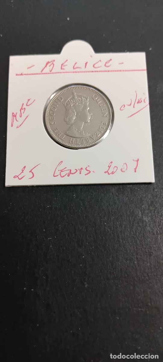 Monedas antiguas de Am&eacute;rica: BELIZE 25 CENTIMOS 2007 MBC KM=36 (CUPRONIQUEL)